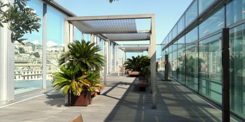 Galata Museo del Mare terrace